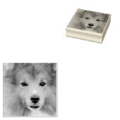 Aangepaste foto rubberstempel (Gestempeld)