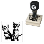 Aangepaste foto 	rubberstempel (Gestempeld)