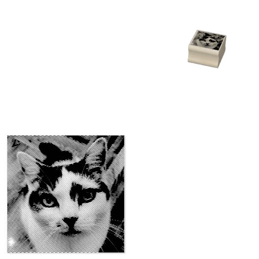 Aangepaste foto 	rubberstempel (Gestempeld)