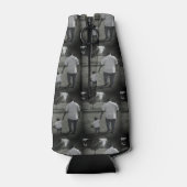 Aangepaste foto 's wereld nummer één vader oom flesjeskoeler (Achterkant)