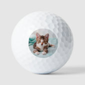 Aangepaste foto schattige Kitten Cat Lover Golfballen (Voorkant)