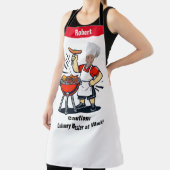 Aangepaste Foto Schort - Gepersonaliseerde Gezicht (Insitu)