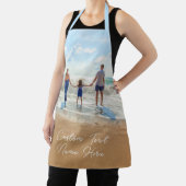 Aangepaste foto Schort met uw foto's en tekst (Insitu)