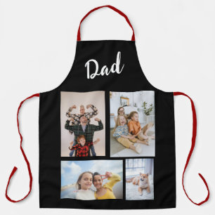 Aangepaste Foto Schort voor Grootouder Papa Mam Gi