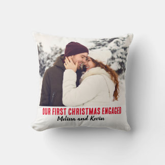 Aangepaste Foto Sierkussen Kerst Gepersonaliseerd