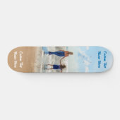 Aangepaste foto skateboard Uw foto's en tekst cade (Horizontaal)