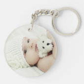 Aangepaste foto sleutelhanger (Achterkant)