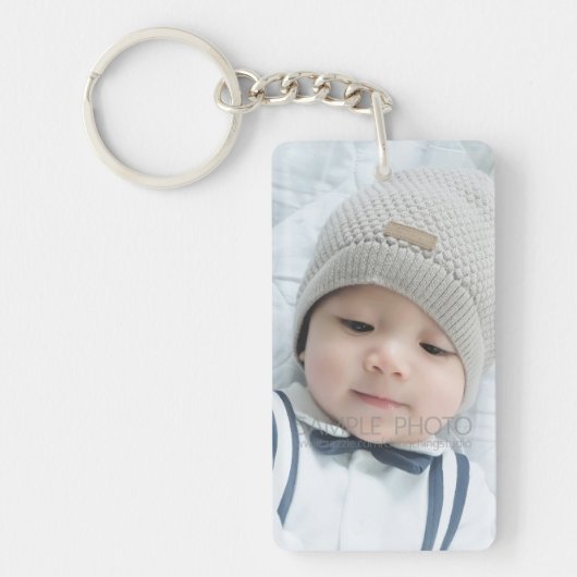 Aangepaste foto sleutelhanger (Voorkant)