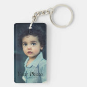 Aangepaste foto sleutelhanger (achterkant)