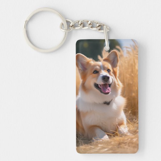 Aangepaste foto sleutelhanger (Voorkant)