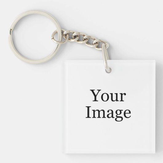 Aangepaste foto-Sleutelhanger Sleutelhanger (Voorkant)