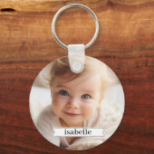 Aangepaste foto-Sleutelhanger Sleutelhanger (Achterkant)