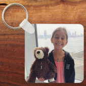aangepaste foto-sleutelhanger sleutelhanger (Voorkant)