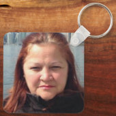 aangepaste foto-sleutelhanger sleutelhanger (Achterkant)