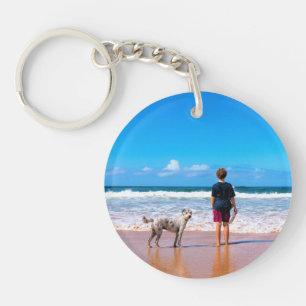 Aangepaste foto-Sleutelhanger Ypur Pets Foto's Gif Sleutelhanger