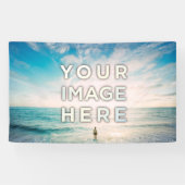 Aangepaste foto spandoek (Horizontaal)