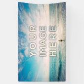 Aangepaste foto spandoek (Verticaal)