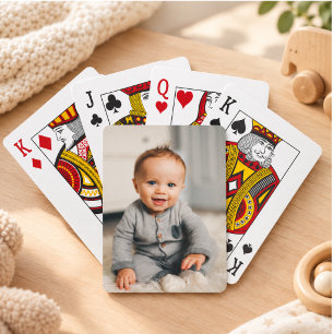 Aangepaste foto-speelkaarten gepersonaliseerd pokerkaarten
