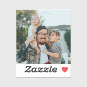 Aangepaste foto sticker