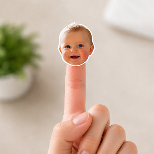 Aangepaste foto sticker, foto stickers gezicht dec