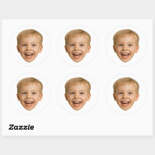 Aangepaste foto Stickers Gepersonaliseerde foto fa