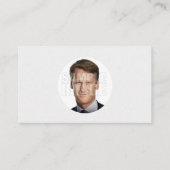 Aangepaste foto stijlvol visitekaartje (Achterkant)