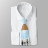 Aangepaste foto Stropdas Uw eigen ontwerp geperson (Gebonden)