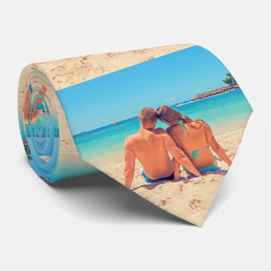 Aangepaste foto Stropdas van uw foto's cadeau