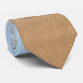 Aangepaste foto-Stropdas voor bruiloft Uw liefdesf Stropdas (Opgerold)