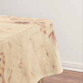 Aangepaste foto tafelkleed met tekst (Voorbeeld)