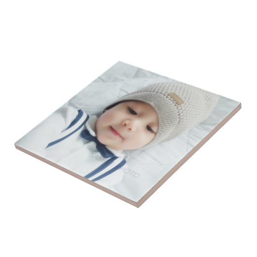 Aangepaste foto tegeltje (Zijkant)