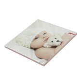 Aangepaste foto tegeltje (Zijkant)