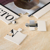 Aangepaste foto, tekst en kleur legpuzzel (Zijkant)