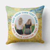 Aangepaste Foto & Tekst Home Decor – Gepersonalise Kussen (Achterkant)