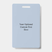 Aangepaste foto, tekst & kleur badge (Back)