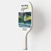 Aangepaste foto & tekst Pickleball Legend geperson Pickleball Paddle (Links)