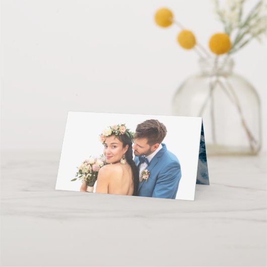 Aangepaste foto Tropical Beach Weddenschap (Achterkant)