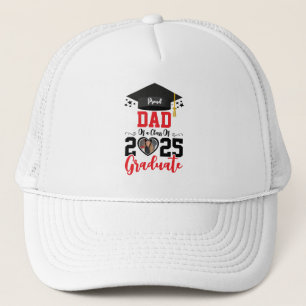 Aangepaste Foto Trots Afstuderen Familie 2025 Gift Trucker Pet