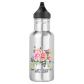 Aangepaste foto (twee kanten) Artwork Slogan Name Waterfles (Rechts)