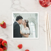 Aangepaste foto typografie servet (Insitu)