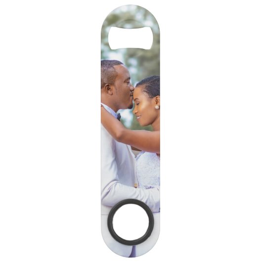 Aangepaste foto uniek speed flessenopener (Voorkant)