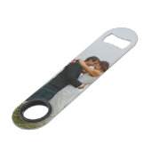 Aangepaste foto uniek speed flessenopener (Voorkant Gekanteld)