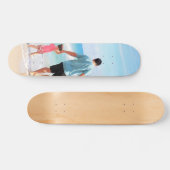 Aangepaste foto - uniek uw eigen ontwerp - Beste D Skateboard (Horizontaal)