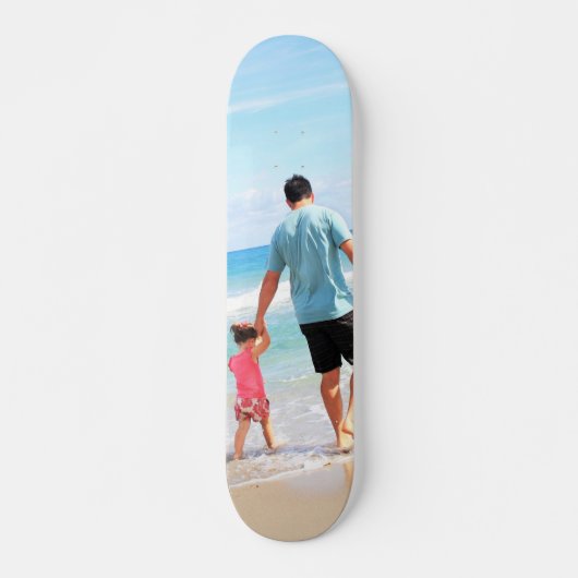 Aangepaste foto - uniek uw eigen ontwerp - Beste D Skateboard (Voorkant)
