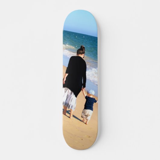 Aangepaste foto - uniek uw eigen ontwerp - Beste M Skateboard (Voorkant)