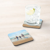 Aangepaste foto - uniek uw eigen ontwerp, op maat bier onderzetter (Rechterzijde)