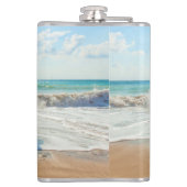 Aangepaste foto - uniek uw eigen ontwerp, op maat  heupfles (Achterkant)