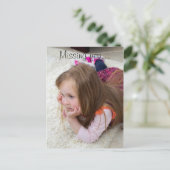 Aangepaste foto uploaden | briefkaart (Staand voorkant)