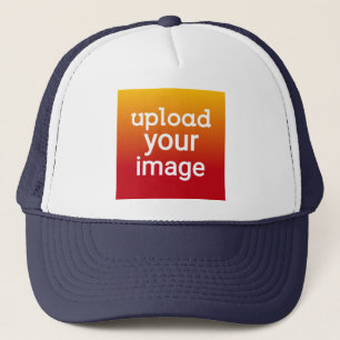 Aangepaste foto uploaden trucker pet