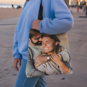 Aangepaste foto Uw eigen 2 Afbeeldingen Dubbelzijd Draagtas
